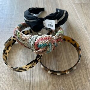 J.Crew headband Bundle - 4 headbands